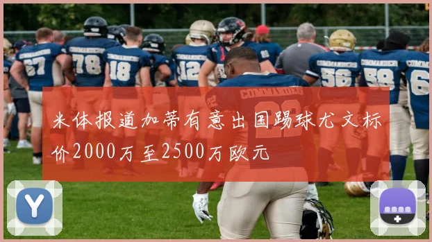米体报道加蒂有意出国踢球尤文标价2000万至2500万欧元